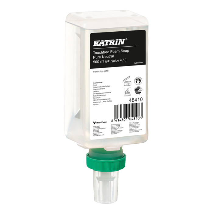 Handzeep Katrin Pure Neutral schuim touchfree 500ml 48410