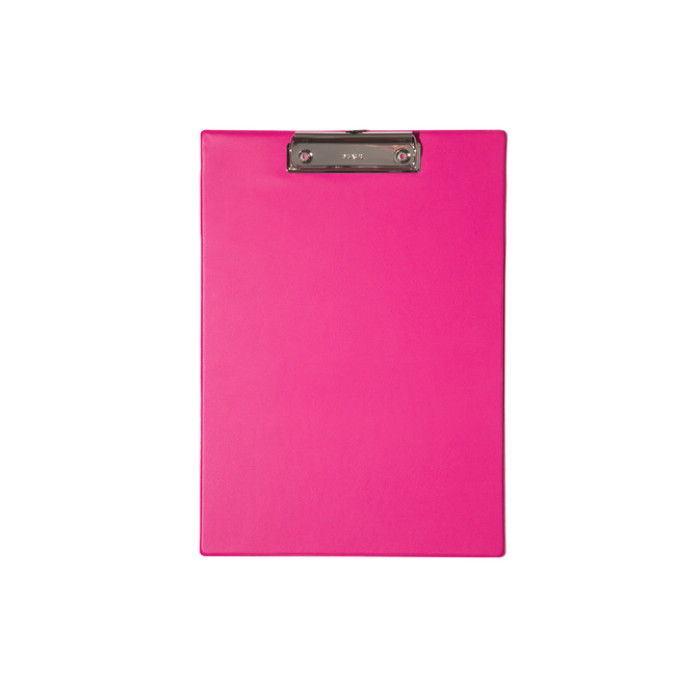 Klembord MAUL A4 staand PVC neon roze