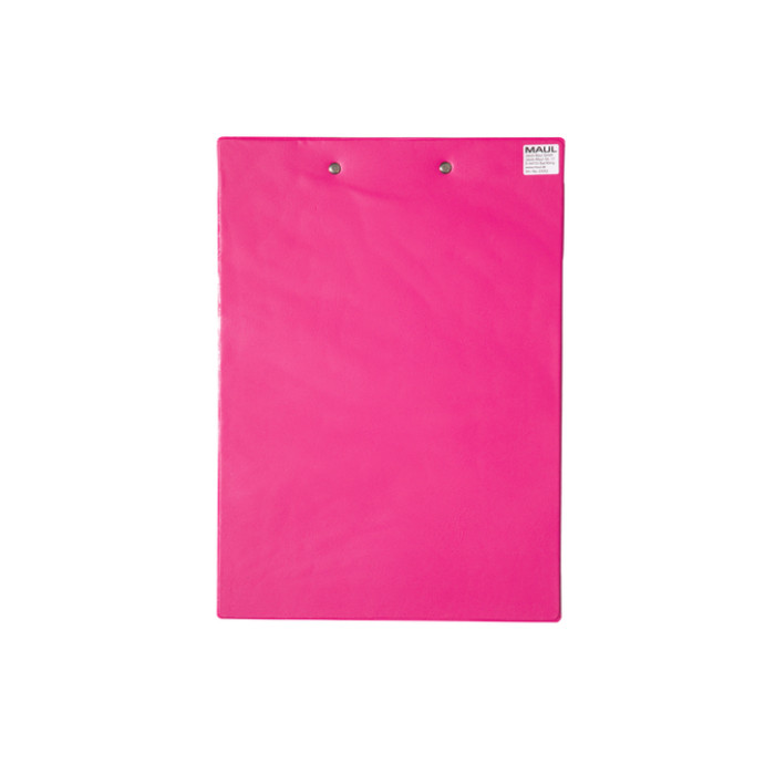 Klembord MAUL A4 staand PVC neon roze