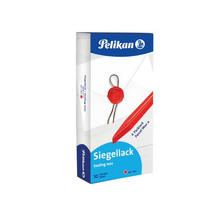 Zegellak Pelikan 60/10 rood