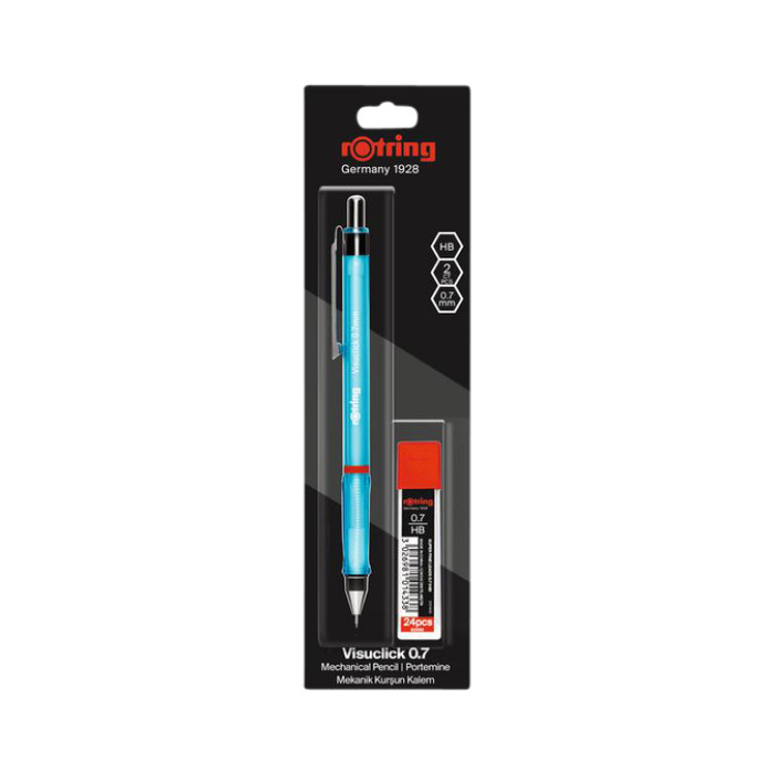Vulpotlood rOtring Visuclick 2B 0.7mm assorti