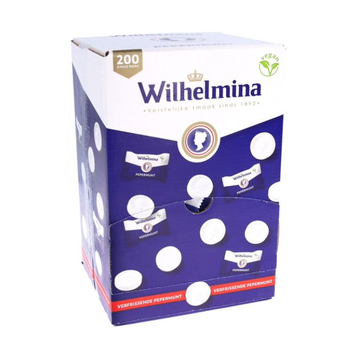 Pepermunt Wilhelmina doos 200 stuks
