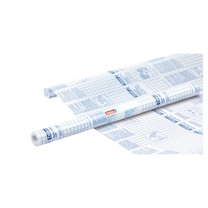 Boekfolie tesa® 50cmx5m transparant zelfklevend
