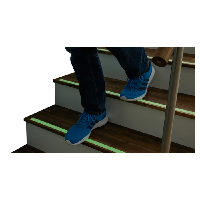 Anti-slip tape tesa® 5mx25mm fluoriserend