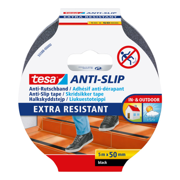 Anti-slip tape tesa® 5mx50mm zwart