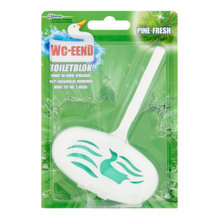 Toiletblok Wc-Eend met houder Pine Fresh
