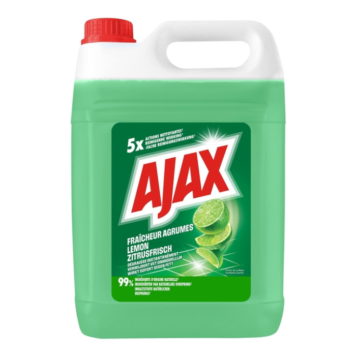 Allesreiniger Ajax Limoen fris 5L