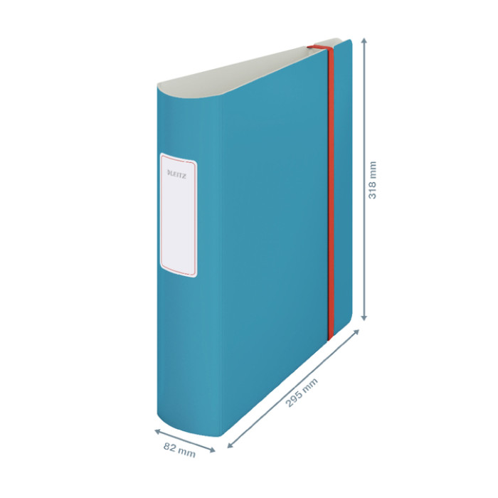 Ordner Leitz Cosy Active 180° 82mm PP A4 sereen blauw