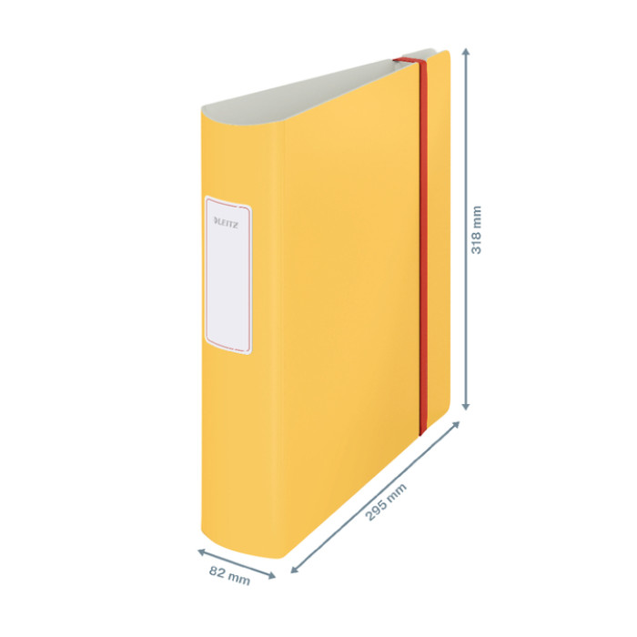 Ordner Leitz Cosy Active 180° 82mm PP A4 warm geel
