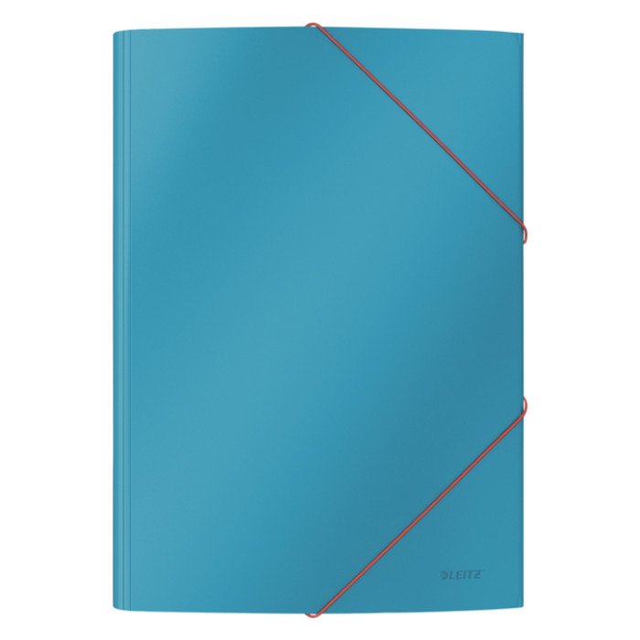Elastomap Leitz Cosy A4 3-kleps blauw