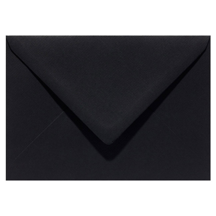 Envelop Papicolor EA5 156x220mm ravenzwart pak à 6 stuks
