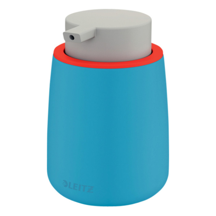 Handzeepdispenser Leitz Cosy voor handzeep 300ml blauw