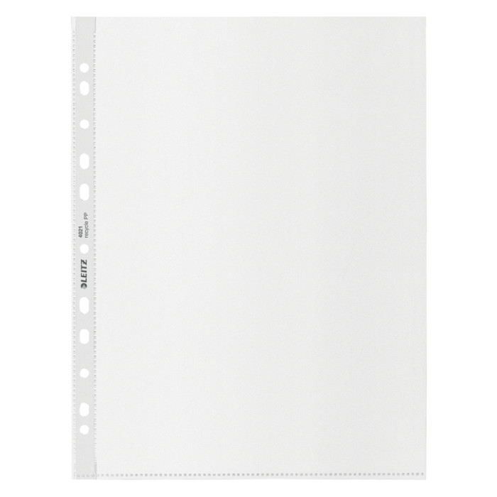 Showtas Leitz Recycle maxi 11-gaats PP A4 100micron transparant 25 stuks