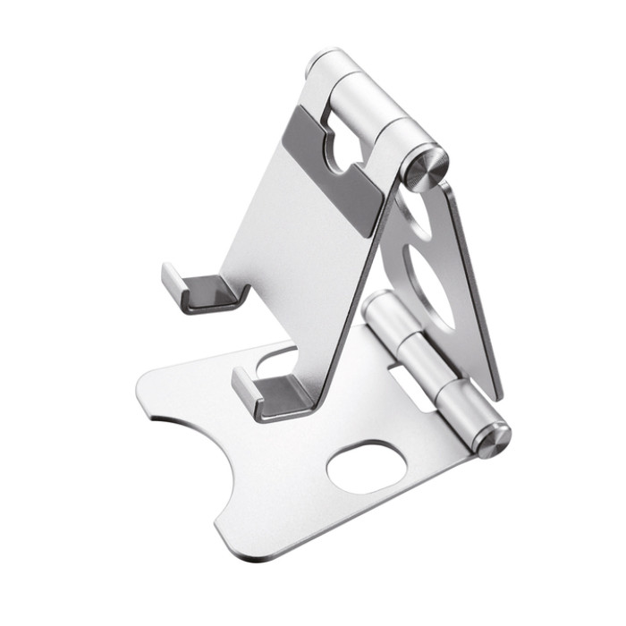 Telefoonstandaard Neomounts DS10-150SL1 opvouwbaar Zilver