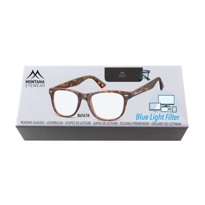 Leesbril Montana +2.00 dpt blue light filter turtle