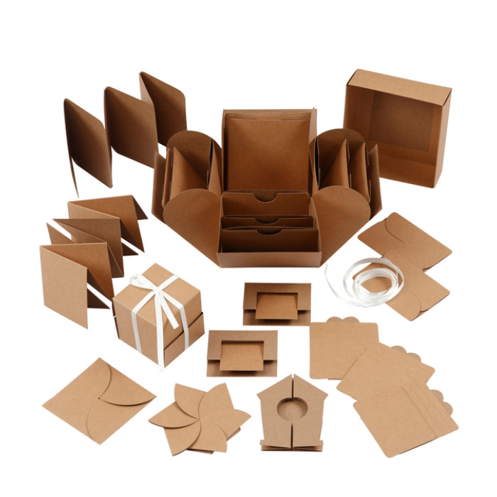 Explosion box Creativ Company 12x12x12cm naturel