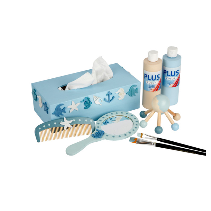 Tissuedoos Creativ Company 27x14x8cm hout
