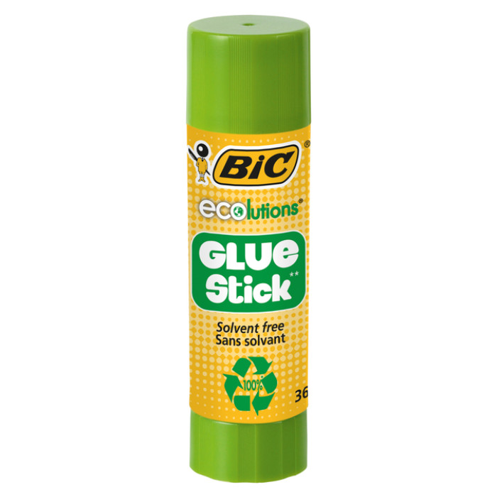 Lijmstift Bic ecolutions 36gr doos à 9+3 gratis
