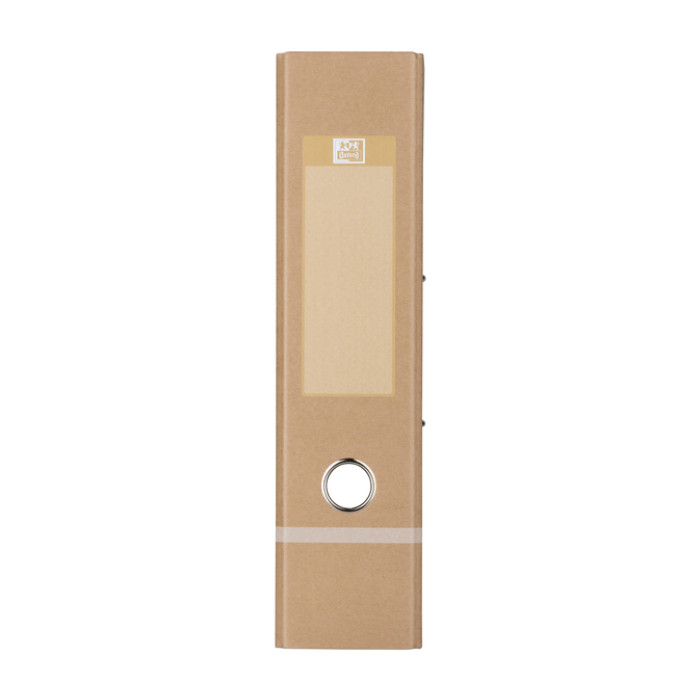 Ordner Oxford Touareg A4 80mm karton naturel/wit