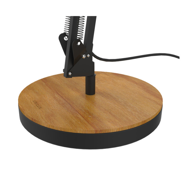 Bureaulamp Unilux Baya led bamboe zwart
