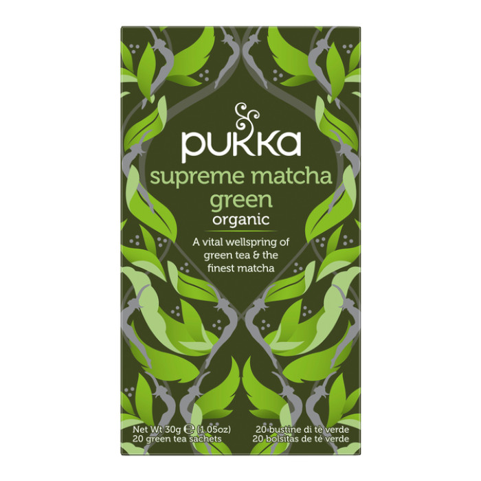 Thee Pukka supreme matcha green tea 20 zakjes