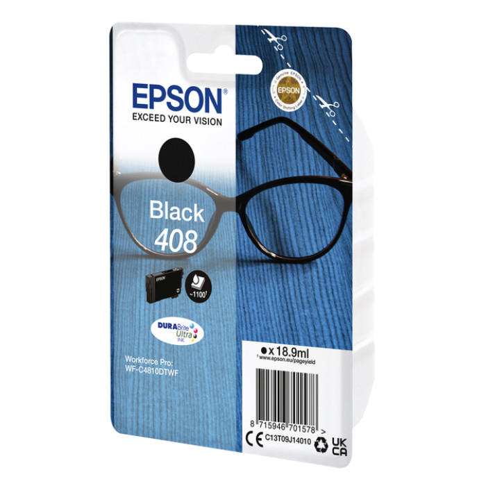Inktcartridge Epson T09J140 408 zwart