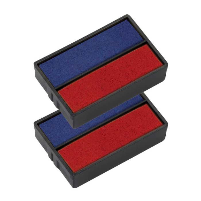 Stempelkussen Trodat Printy 6/4850 2 stuks blauw en rood