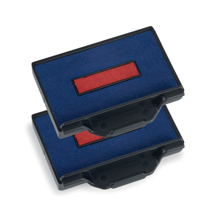 Stempelkussen Trodat Professional 6/53/2 2 stuks blauw en rood