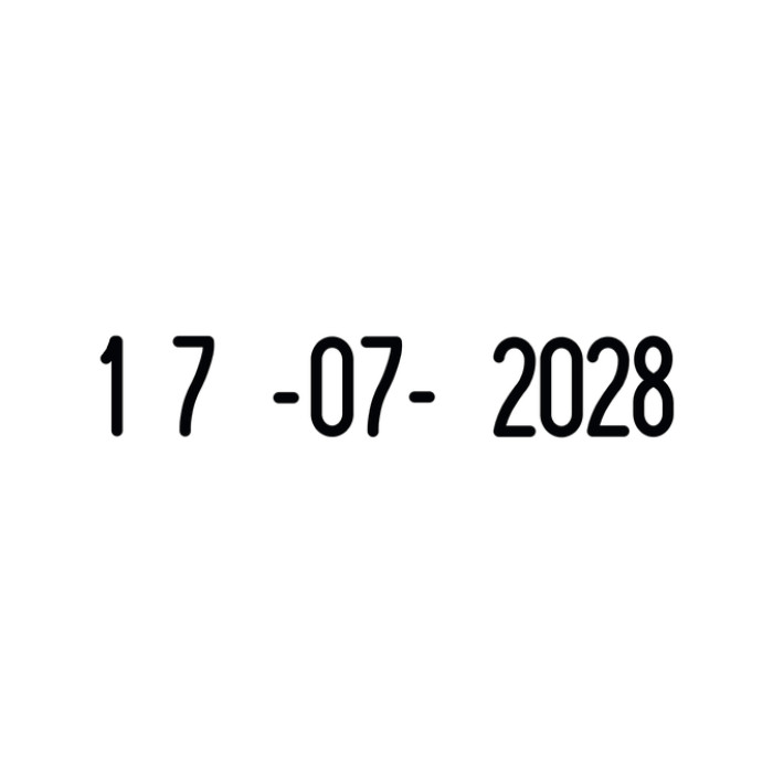Datumstempel Trodat Printy 4820 cijfers