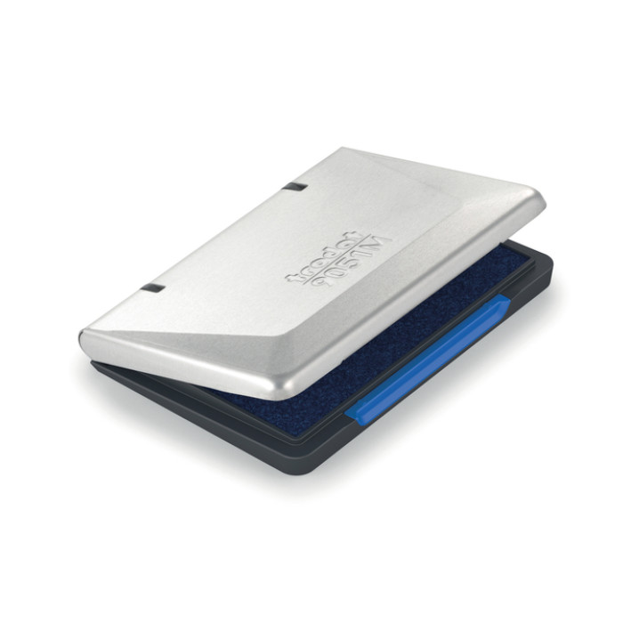 Inktkussen Trodat metaal 9051M 90x50mm blauw
