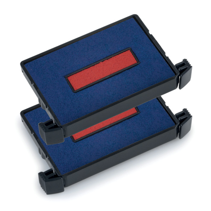 Stempelkussen Trodat Printy 6/4750 2 stuks blauw en rood
