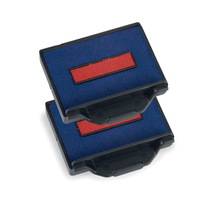 Stempelkussen Trodat Professional 6/50/2 2 stuks blauw en rood