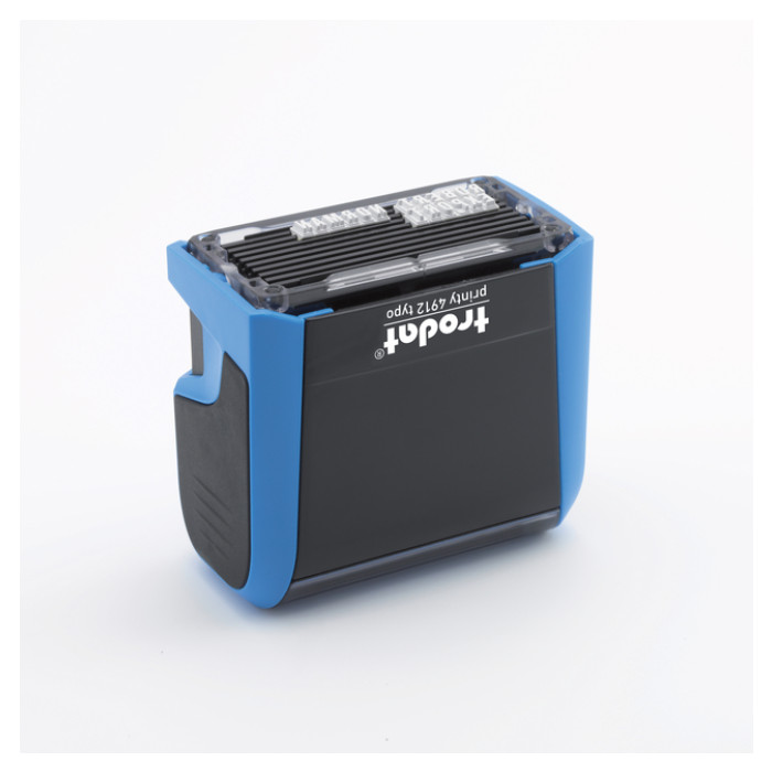 Tekststempel Trodat Printy 4912 Typomatic letterset en pincet