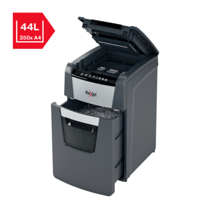 Papiervernietiger Rexel Optimum Auto+ 150X P4 snippers 4x28mm