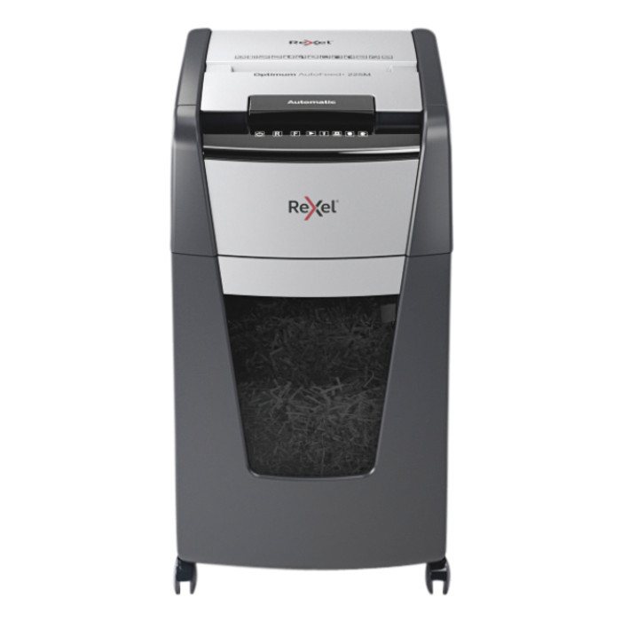 Papiervernietiger Rexel Optimum Auto+ 225M P5 snippers 2x15mm