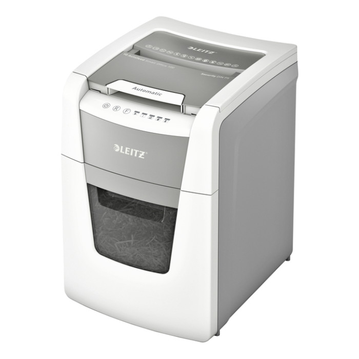 Papiervernietiger Leitz IQ Auto+ Small Office 100 P5 snippers 2x15mm
