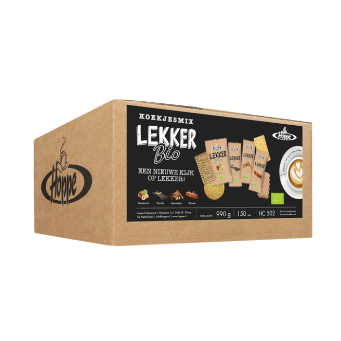 Koekjes Hoppe Lekker Bio koekjesmix 150 stuks