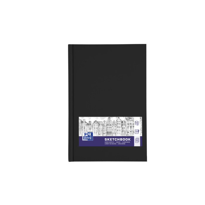 Dummyboek Oxford A6 96 vel 100 gram zwart