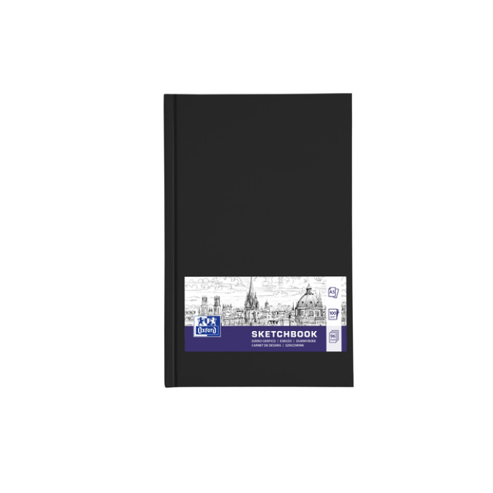 Dummyboek Oxford A5 96 vel 100 gram zwart