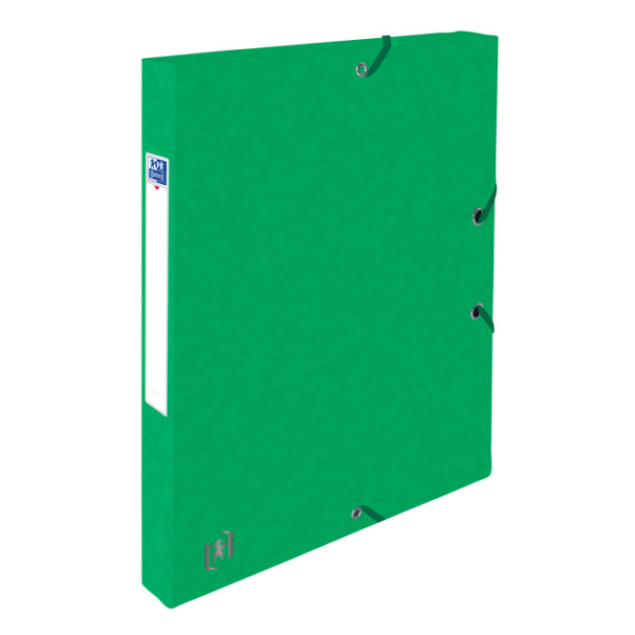 Elastobox Oxford Top File+ A4 25mm groen