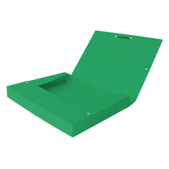 Elastobox Oxford Top File+ A4 25mm groen