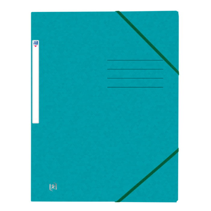 Elastomap Oxford Top File+ A4 aqua