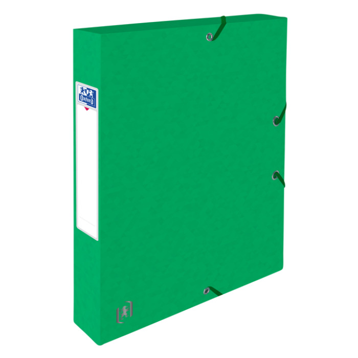 Elastobox Oxford Top File+ A4 40mm groen