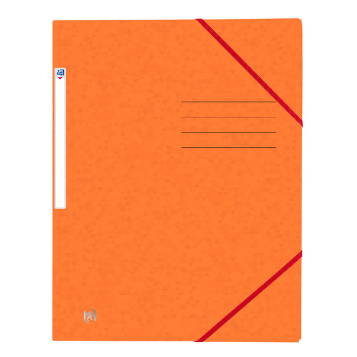 Elastomap Oxford Top File+ A4 oranje