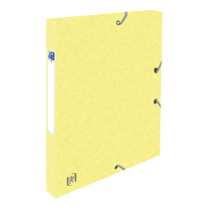 Elastobox Oxford Top File+ A4 25mm pastel assorti 4 stuks
