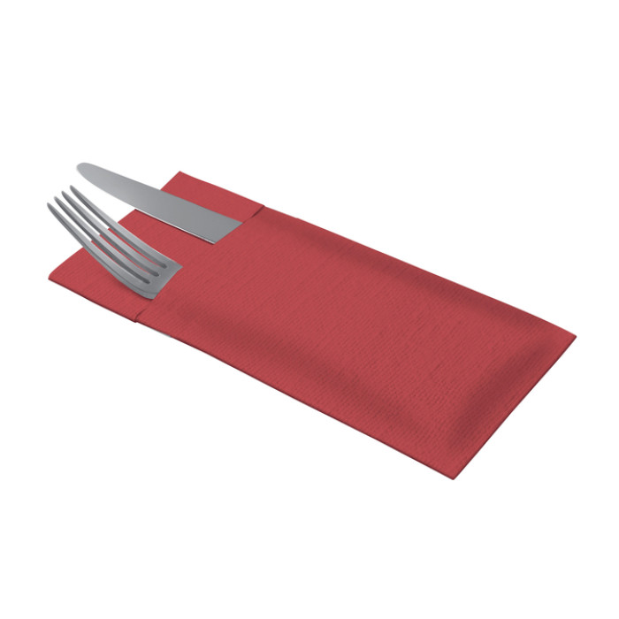 Pochette Tork Linstyle Premium 1-laags 390x390mm rood 509604
