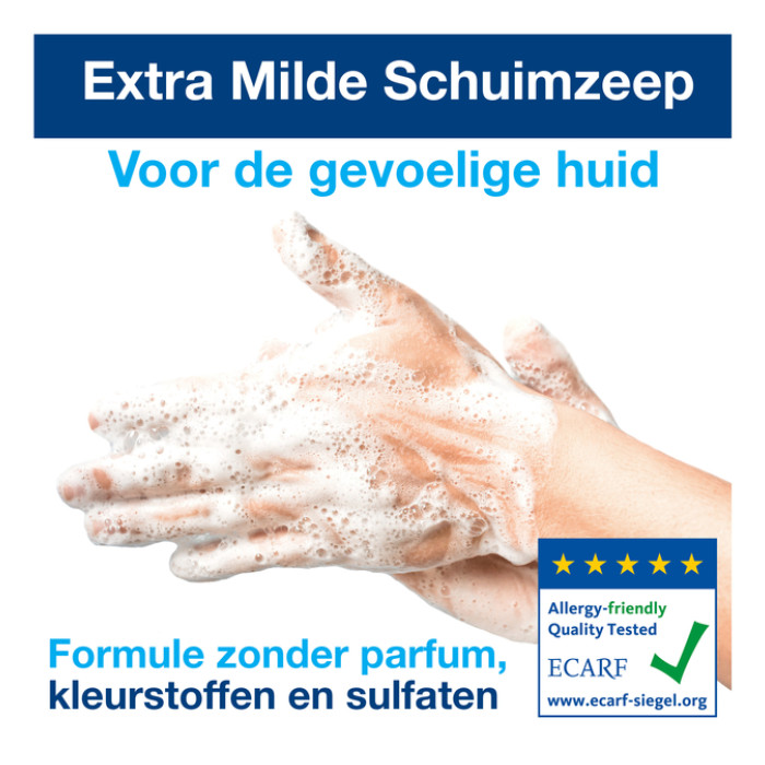 Handzeep Tork S4 Premium schuim 1000ml gevoelige huid 520701