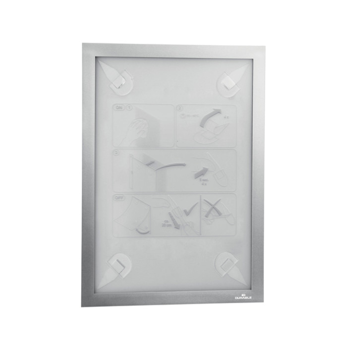 Duraframe Durable 484323 A4 zilver