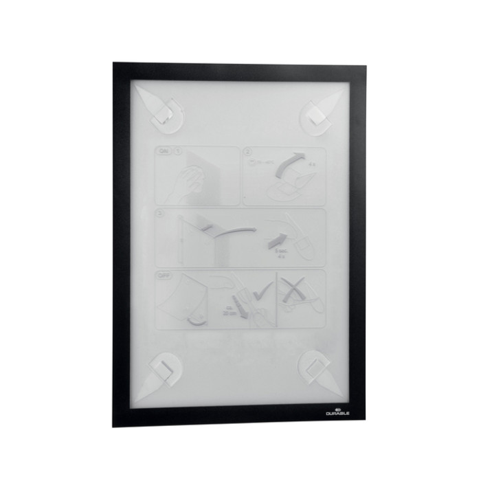 Duraframe Durable 484301 A4 zwart