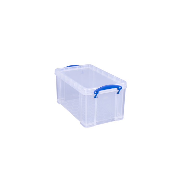 Opbergbox Really Useful 8 liter 340x200x175mm transparant wit